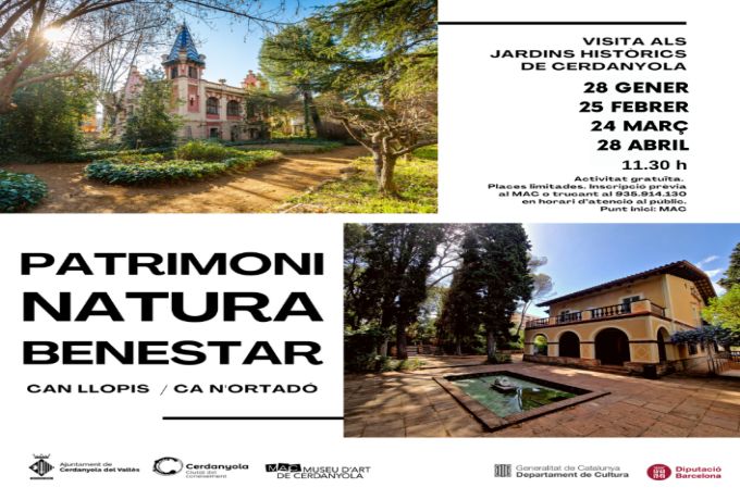 Imatge Visita als Jardins Històrics de Cerdanyola