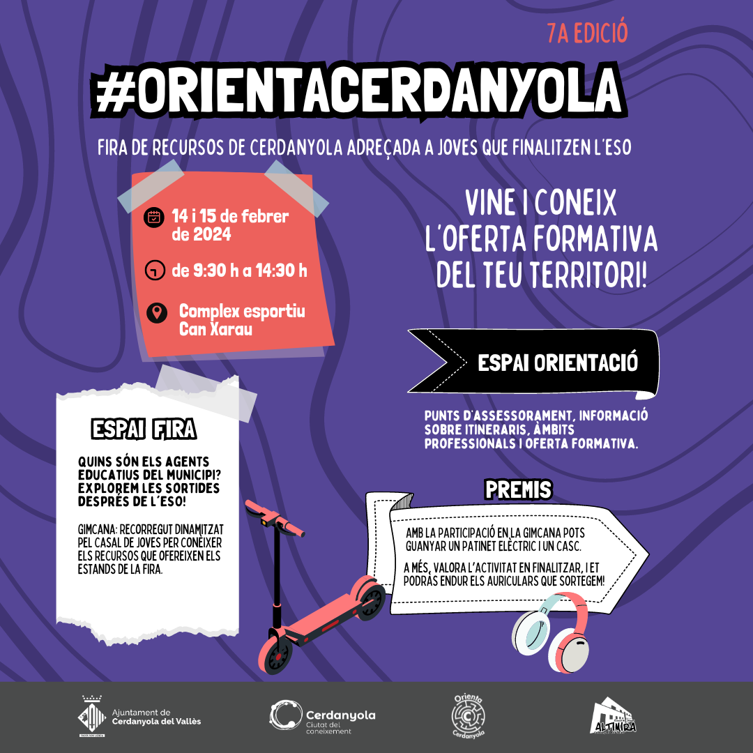 Cartell Fira Orienta Cerdanyola 2024