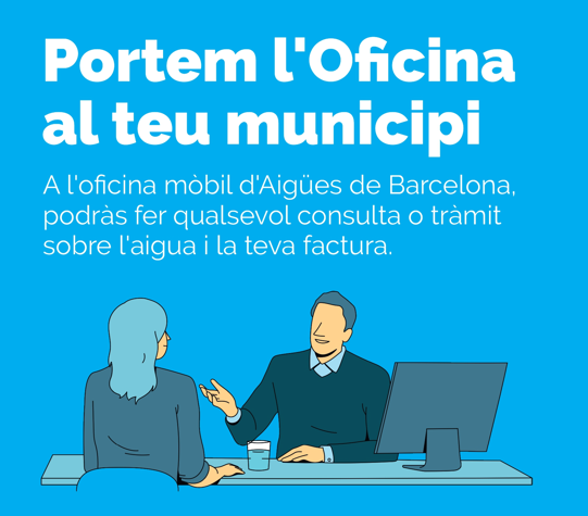 Imatge Oficina mòbil d'Aigües de Barcelona