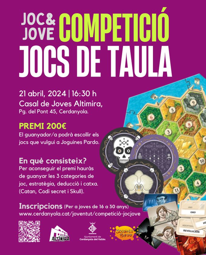 Imatge Joc & Jove, competició de jocs de taula 