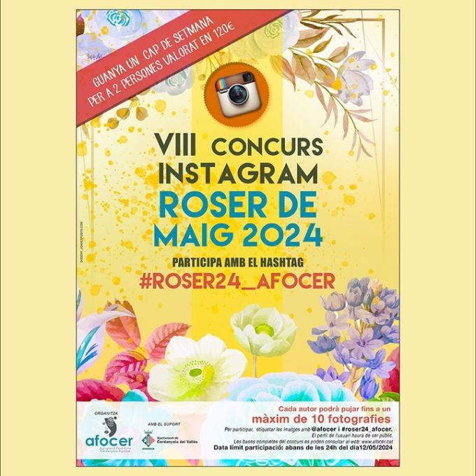 Imatge VIII Concurs Fotogràfic d'Instagram del Roser de Maig 2024