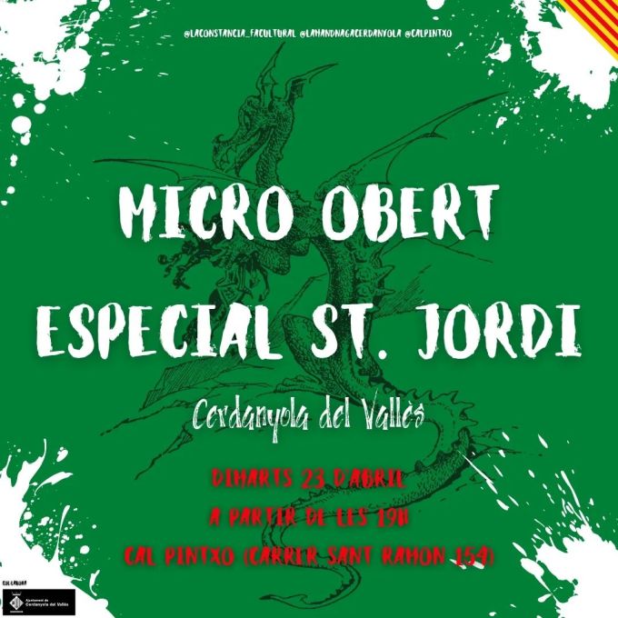 Imatge Micro Obert especial Sant Jordi 