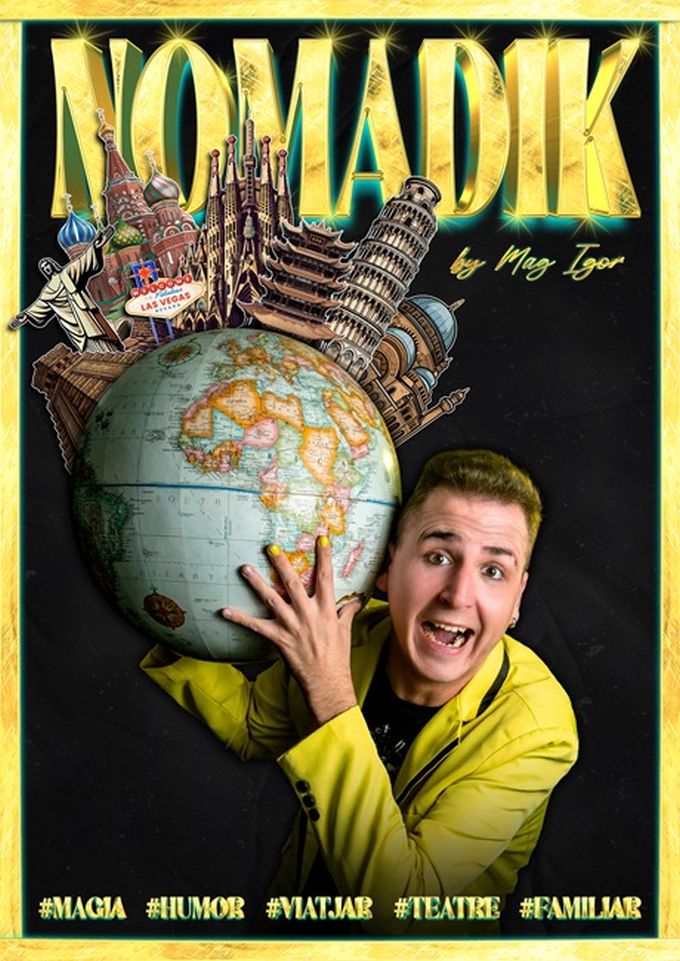 Imatge Espectacle de màgia 'Nomadik. Preparats per viatjar?'