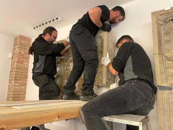 Imatge Presentació dels Relleus de les Titànides d'Ismael Smith 