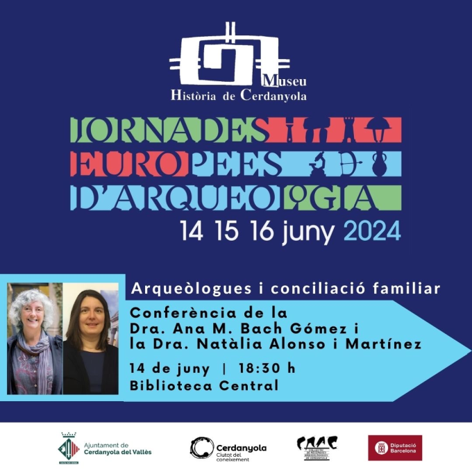 Imatge Jornades Europees d'Arqueologia. Arqueòlogues i conciliació familiar