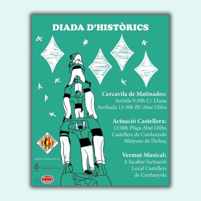 Imatge Castellers - Diada d'històrics 