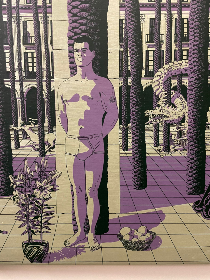 Imatge Exposició Nazario i acció artística - Dia Internacional per a l'Alliberament LGTBI 2024