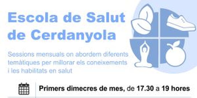 Imatge Escola de Salut. Tingues cura de la teva esquena