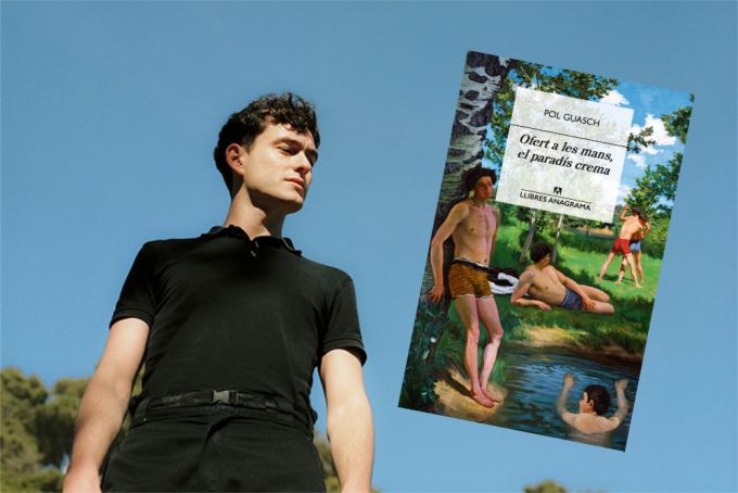 foto Pol Guasch i portada llibre