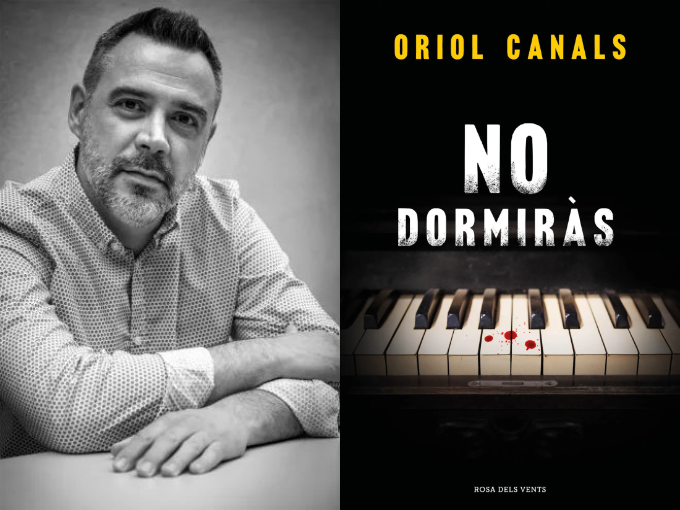 foto Oriol Canals i portada llibre