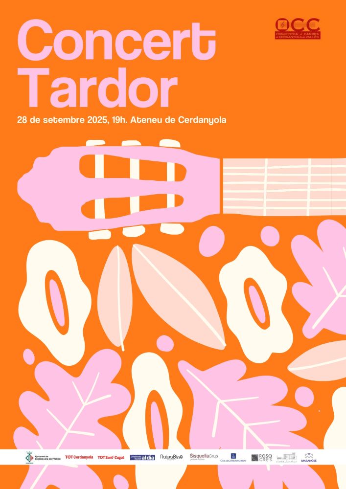 cartell del concert