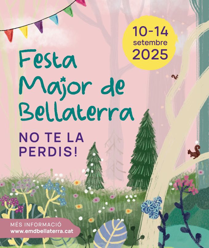 cartell Festa Major de Bellaterra 2025