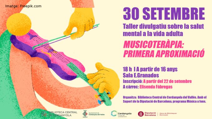 Imatge musicoteràpia Música de fons