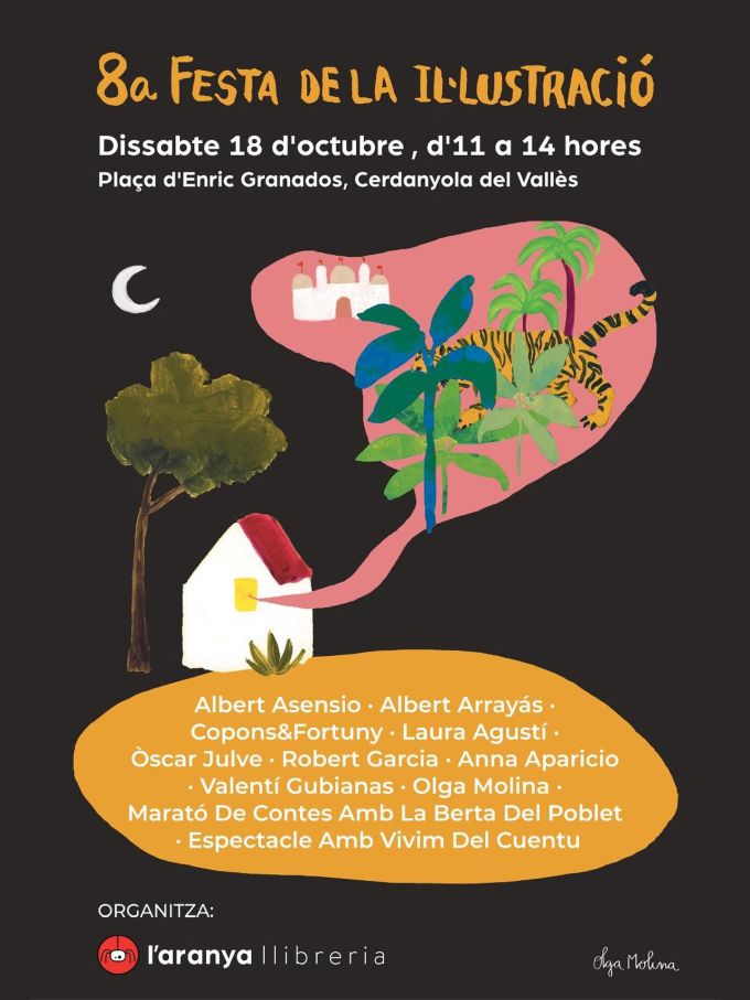 cartell 8a Festa de la Il·lustració a Cerdanyola