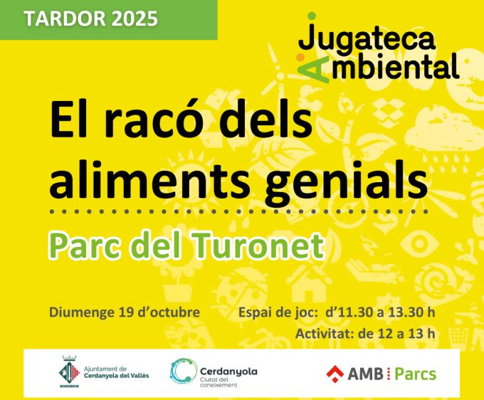 Imatge activitat El racó dels aliments genials