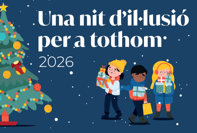 Cartell campanya 'Una Nit d'Il·lusió per a tothom'