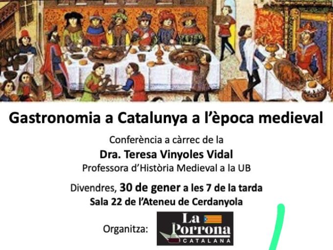 imatge Xerrada  'Gastronomia a Catalunya a l’època medieval'