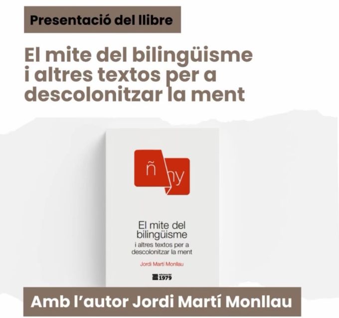 Imatge cartell Presentació del llibre 