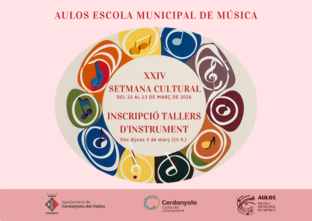 cartell Setmana Cultural Aulos 2026