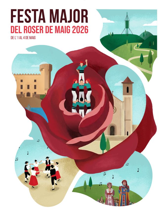 Cartell Festa Major Roser de Maig 2026