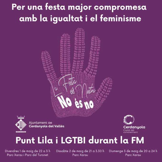 Cartell Punt Lila FM Roser de Maig