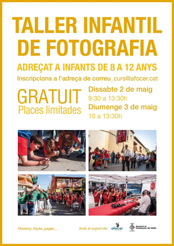 cartell de l'activitat