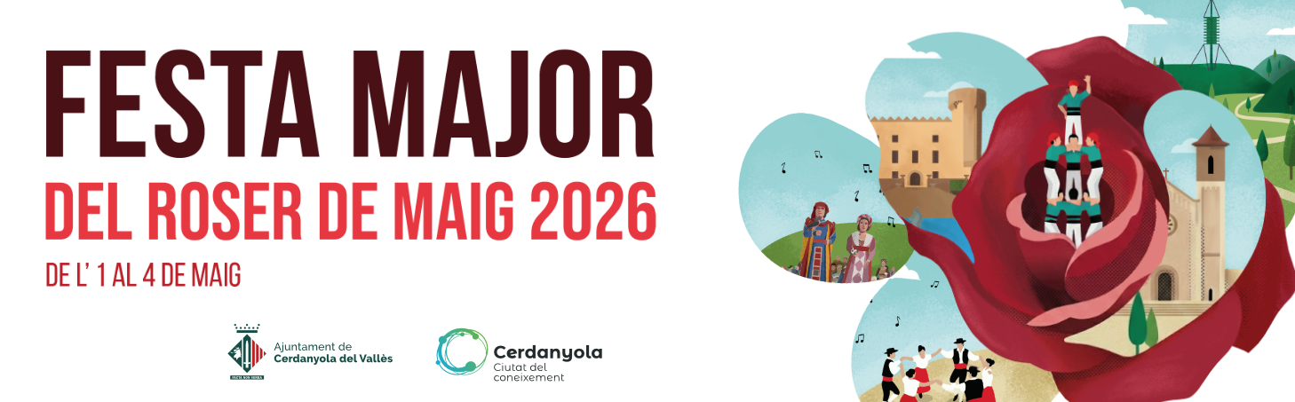 Banner Festa Major del Roser de Maig 2026