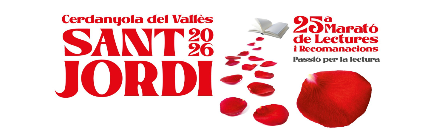Banner Diada de Sant Jordi 2026 - 25a Marató de Lectura
