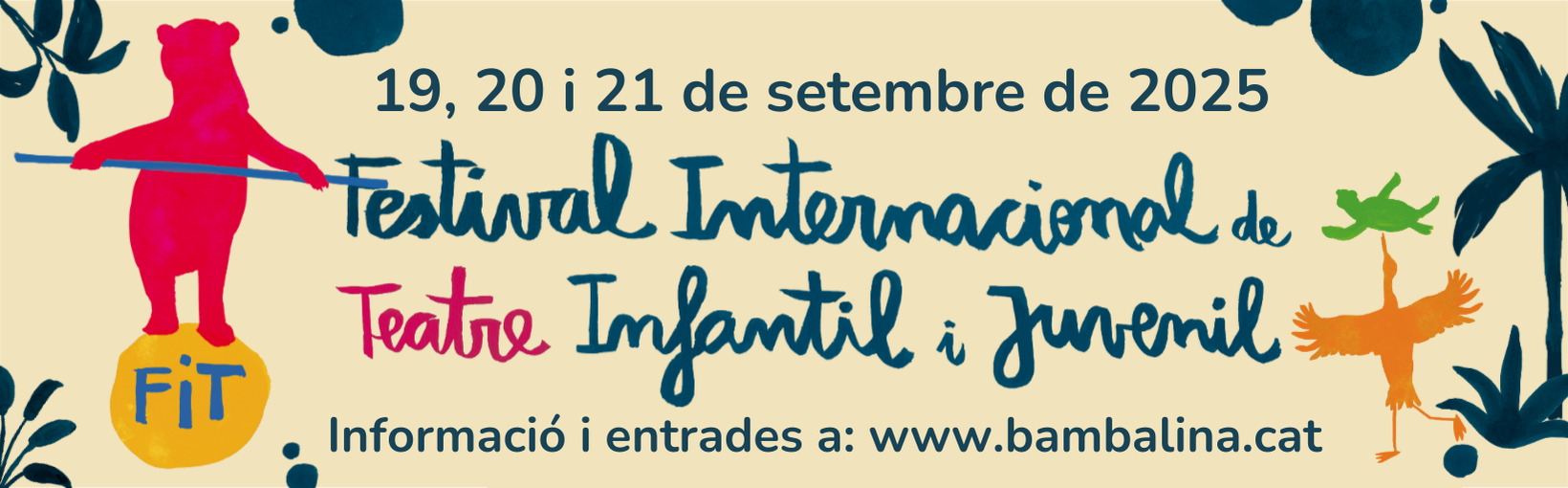 Banner FIT, Festival Internacional de Teatre Infantil i Juvenil de Cerdanyola