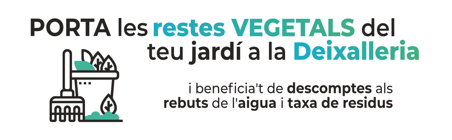 Banner restes vegetals dels jardins