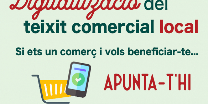 Imatge projecte digitalització teixit comercial local