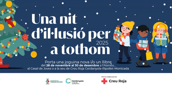 Imatge campanya Una Nit d'Il·lusió per a Tothom 2024