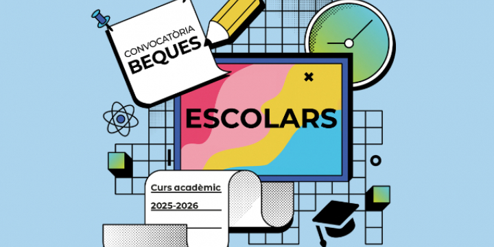 Imatge Convocatòria Beques Escolars 2025-2026