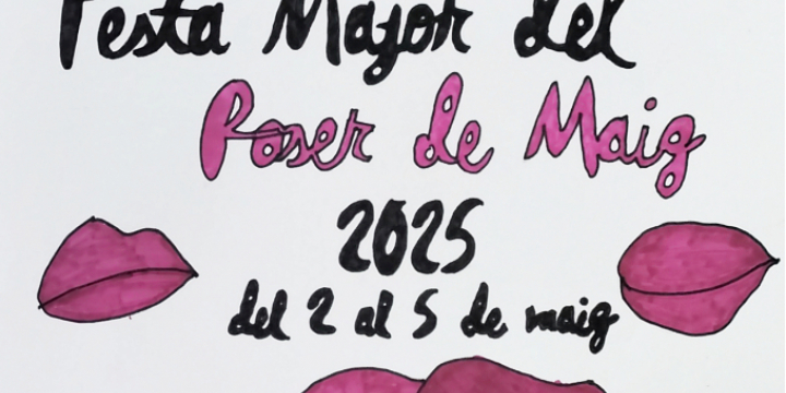 Part del cartell de la Festa Major Infantil Roser de Maig 2025