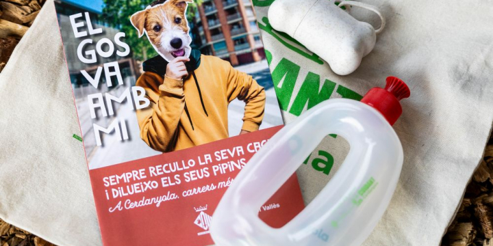 Foto Materials lots de la Campanya El Gos va amb mi