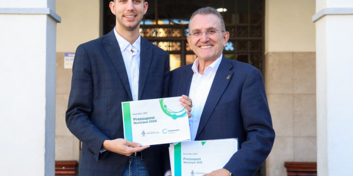 David González i Javier Sánchez han estat els encarregats de presentar la proposta de pressupost 2026