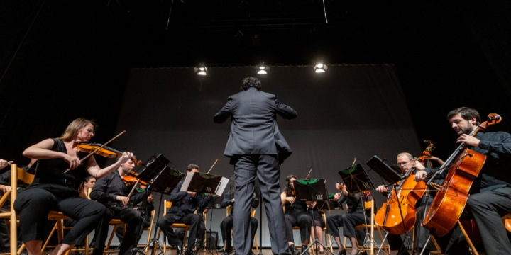 imatge del concert commemoratiu pel 25è aniversari de l’Orquestra Aulos