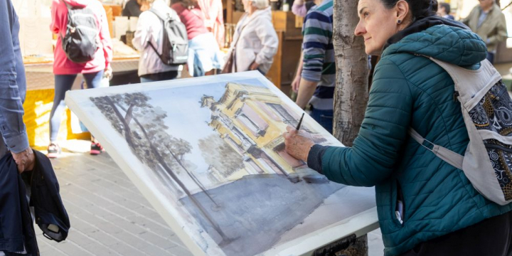 imatge arxiu 2024 Concurs pintura ràpida