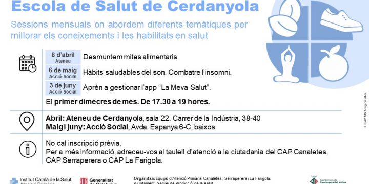 Imatge calendari Escola de Salut 2n Trimestre 2026