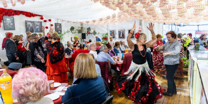 foto arxiu. Visita Fira d'Abril 2023