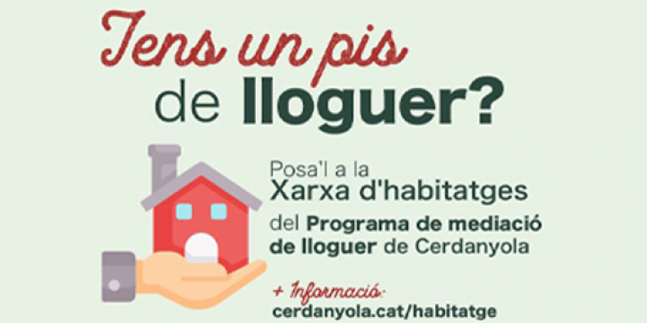 Imatge del programa de promoció de lloguer social