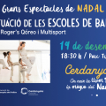 Cartell actuació escoles de ball Nadal
