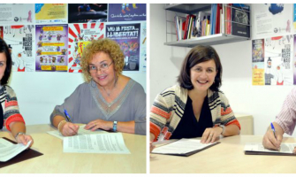 Conveni amb l'Associació Familiars Cuidadors de Malalts d'Alzheimer i amb l'Associació per al Parkinson