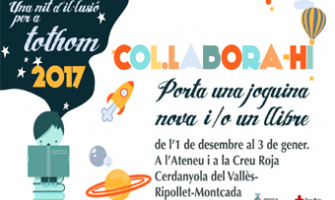 Cartell de la campanya Una Nit d'Il·lusió per a Tothom