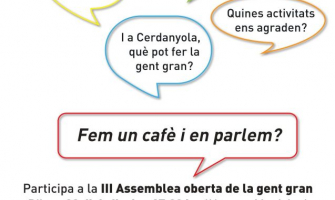 Cartell III Assemblea Gent Gran