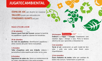 El programa d'activitats de la Jugatecambiental