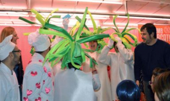 Lliurament de premis del Concurs de disfresses del Mercat Serraperera l'any passat