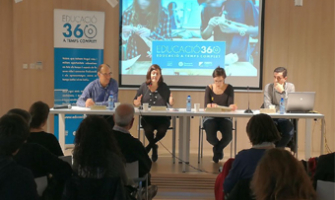 Un moment de la Jornada Esport Escolar i Educació 360