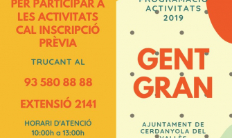 Imatge del flyer amb la programació