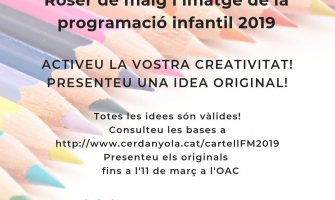 Imatge promocional concurs cartells Roser de maig 2019